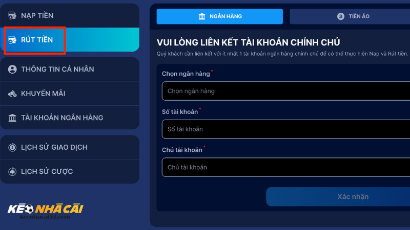 Hướng dẫn rút tiền từ Fabet