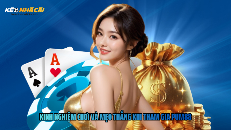 Kinh Nghiệm Chơi Và Mẹo Thắng Khi Tham Gia Pum88